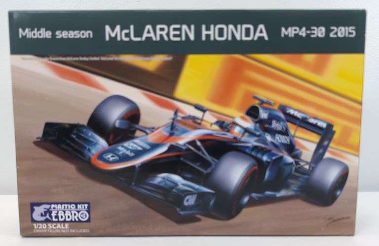 EBBRO No.014-4800 1/20 Scale McLaren Honda MP4-30 2015 Model Kit