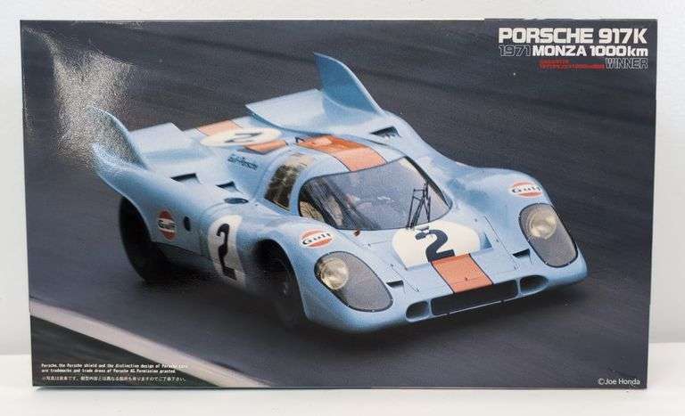 Fujimi Porsche 917K 1971 Monza 1000km Winner 1/24 Scale Model Kit 12199