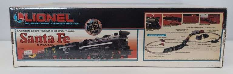 Modern Era Lionel O Gauge Santa Fe Special O/O27 Gauge Electric Train Set 6-11900 NIB Mint