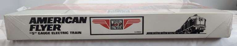 Modern Era Lionel American Flyer S Gauge Western Pacific Zephyr PA-1 Passenger Set 49604 Mint