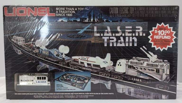 Modern Era Lionel O Gauge L.A.S.E.R. Train Set 6-1150 Mint
