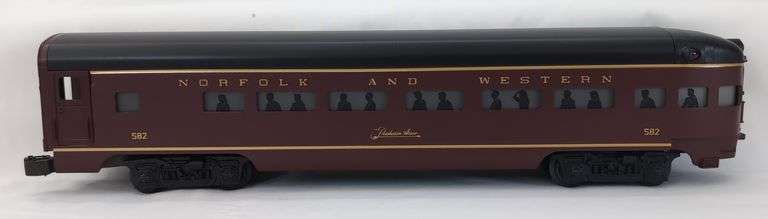Modern Era Lionel O Gauge Norfolk & Western six car aluminum passenger set in box