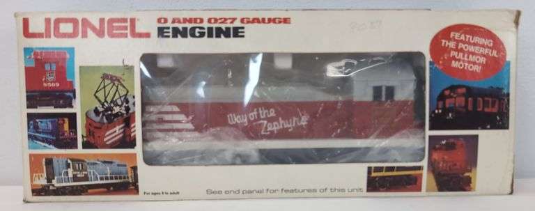 Modern Era Lionel O Gauge Burlington SW1 Switcher 8057 in box