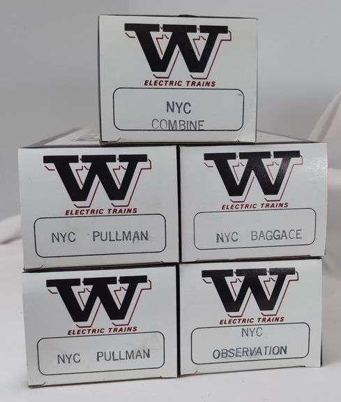 Modern Era Williams Electric Trains O Gauge No. 2503 NYC 5-Car Set Mint
