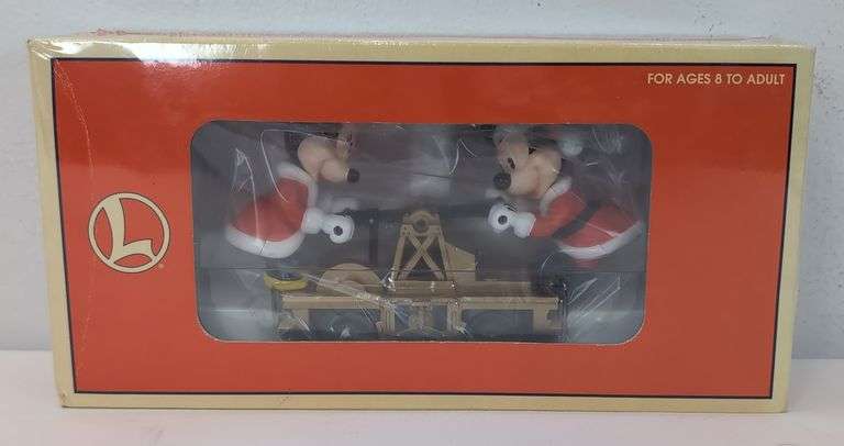 Modern Era Lionel O Gauge Mickey and Minnie Handcar 6-18433 Mint