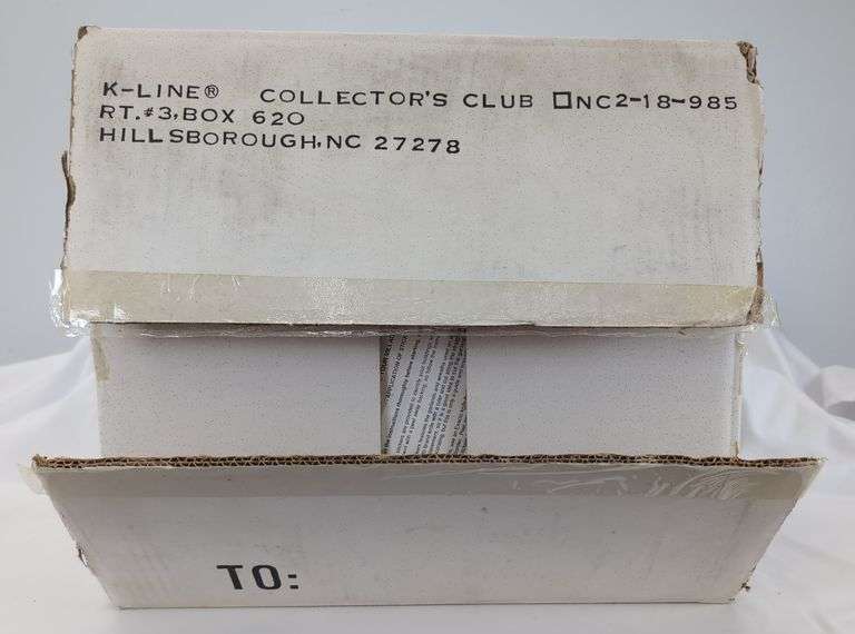 K-Line Collector's Club Christmas Village Sets K-42101 in box