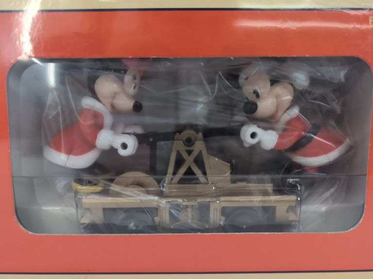 Modern Era Lionel O Gauge Mickey and Minnie Handcar 6-18433 Mint
