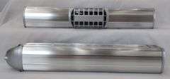 Modern Era Lionel O Gauge No. 9577 Burlington six aluminum passenger car set in box