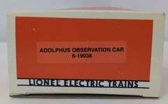 Modern Era Lionel O Gauge Adolphus Observation Car 6-19038 in box
