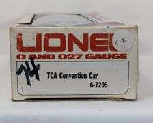 Modern Era Lionel O Gauge TCA Convention Car 6-7205 Mint