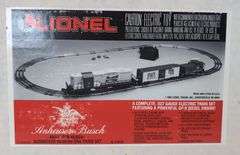 Modern Era Lionel O Gauge Anheuser-Busch Budweiser 6-11810 O27 Gauge Train Set in box