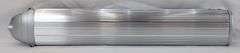 Six Lionel O Gauge Illuminated Burlington Aluminum Passenger Cars unrun in box