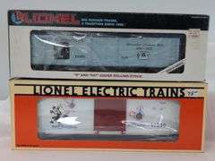 Modern Era Lionel O Gauge 6201, 16513, two 16804, 19246, 19509 in box Mint