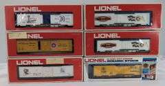 Modern Era Lionel O and O27 Gauge Rolling Stock Club Boxcars Mint in box