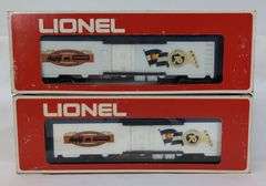 Modern Era Lionel O and O27 Gauge Rolling Stock Club Boxcars Mint in box