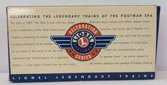 Modern Era Lionel O Gauge Postwar Celebration Series 6-18457 #65 Handcar NIB Mint