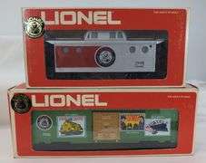 Modern Era Lionel O Gauge 75th Anniversary Train freight car set Mint in box