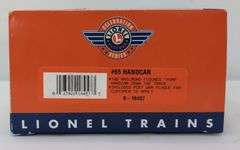 Modern Era Lionel O Gauge Postwar Celebration Series 6-18457 #65 Handcar NIB Mint