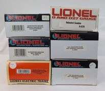 Modern Era Lionel O Gauge 6201, 16513, two 16804, 19246, 19509 in box Mint