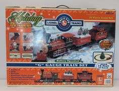 Modern Era Lionel Holiday G Gauge Christmas Train Set 62134  NIB Mint