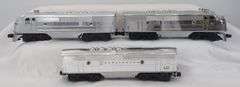 Modern Era Lionel O Gauge Burlington F3A Dual Motor Diesel w/B Unit 8054 8062 in box