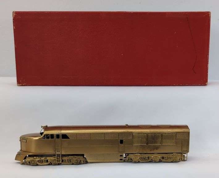 Red Ball Brass HO Locomotive - Fairbanks Morse Erie Built 2000 HP 12 wheel diesel powered A unit image