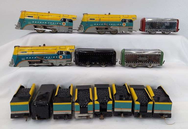 Hafner Wind-Up steam 115041 locomotives, 78100 tenders and other tenders image