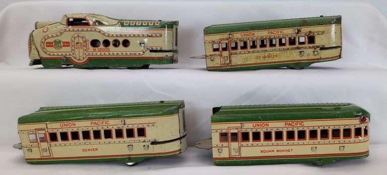 Marx O Gauge Union Pacific Train Set - M10005, Los Angeles, Denver, Squaw Bonnet image