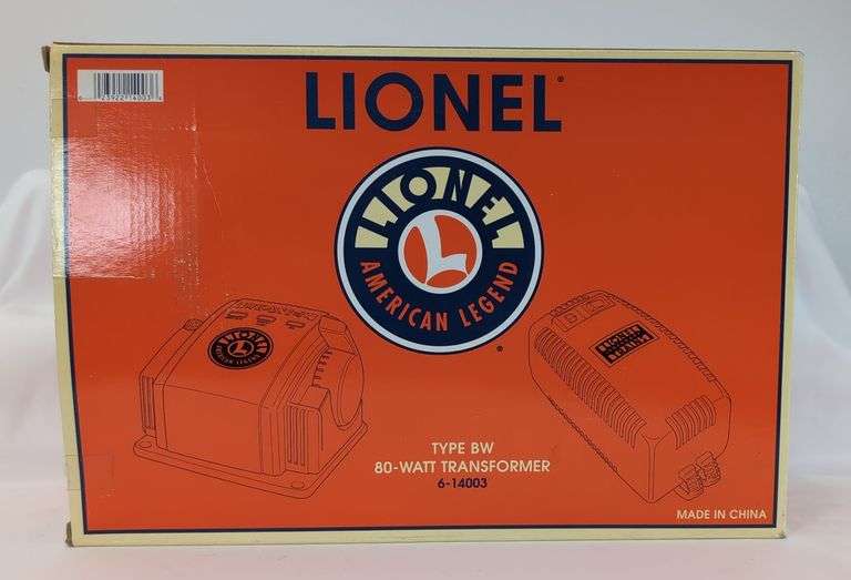Modern Era Lionel Type BW 80-Watt Transformer 6-14003 in Box