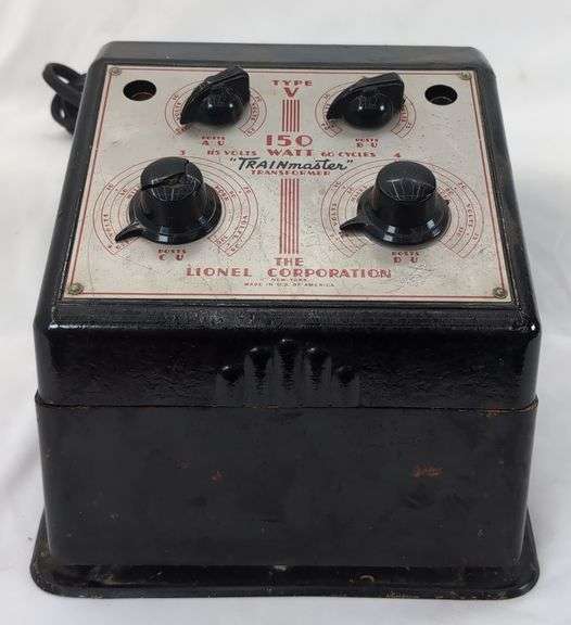 Lionel Trainmaster Type V 150 Watt 4 Throttle Transformer