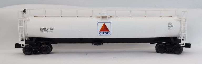 Modern Era MTH O Gauge CITGO Tanker Rail Car