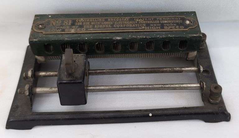 Prewar American Flyer, Lionel, Marx Train Parts & Accessories Lot: Rheostat, Motors, Wheels, and More