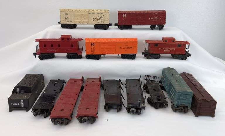 Postwar Lionel O Gauge 6810, 6175, 2472, 3461, 1007, X6014, 6014, X-1004, X2758, 3357 More image