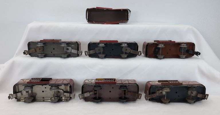 Lot of 16 Marx O Gauge 59 Union Pacific Stock Cars
