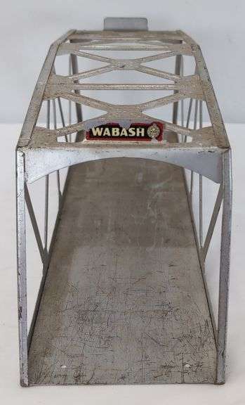 Marx O Gauge 027 track, switches, three bridges, 90 degree crossover, uncoupler