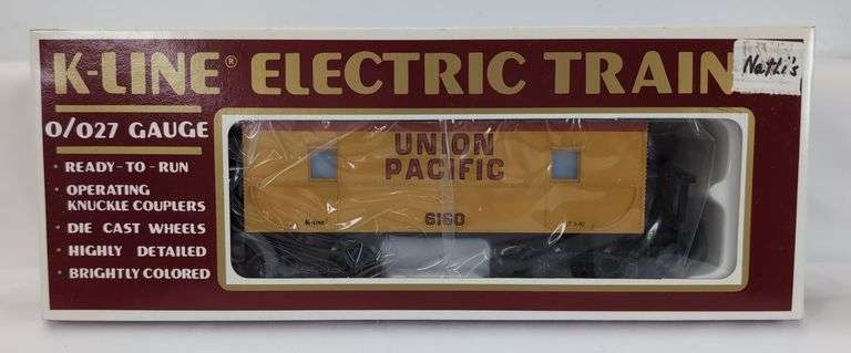 Modern Era K-Line O Gauge K-6457, K90004, K90003, two K647702, K649304, K6160 Mint in box