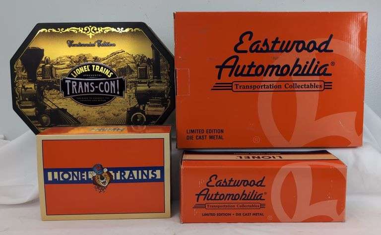 Lionel Trains and Eastwood Automobilia Transportation Collectibles Trans-Con! Game image