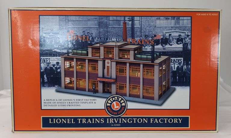 Modern Era Lionel Trains O Gauge Irvington Factory Building 6-32905 Mint image