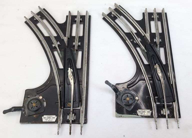 Postwar Lionel O27 Crossovers, 1024, 1121 Switches, 1015 Transformer, More