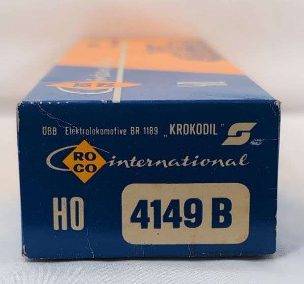 Roco International 4149B HO Gauge UBB Elektrolokomotive BR 1189 "KROKODIL" Train in box