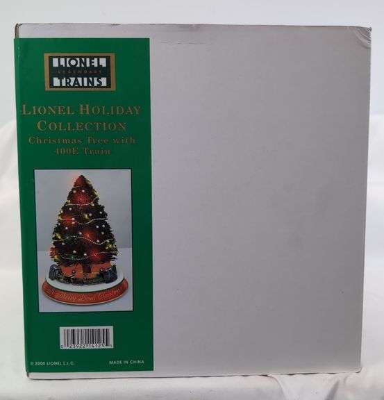 Modern Lionel 14125 Holiday Collection Christmas Tree with 400E Train Mint C10