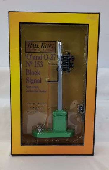 Modern Era Rail King by MTH Electric Trains O Gauge 30-9107, 30-9103, RK-1034 Mint in box