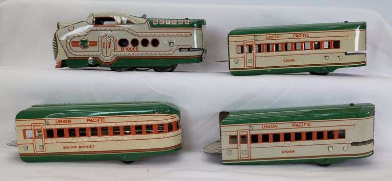 Marx Union Pacific M10005 Train Set - M10005, Los Angeles, Denver, Squaw Bonnet image