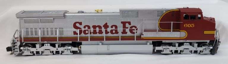 Brass Sunset O Gauge 3 rail Santa Fe diesel locomotive 605
