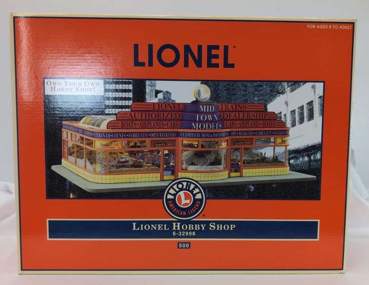 Modern Era O Gauge Lionel Hobby Shop Diorama - 6-32998 Mint in box