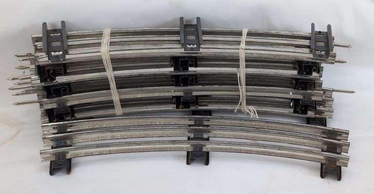 Prewar American Flyer O Gauge 2 and 3 Rail Train Track, Crossover, Switches, Uncoupler Lot