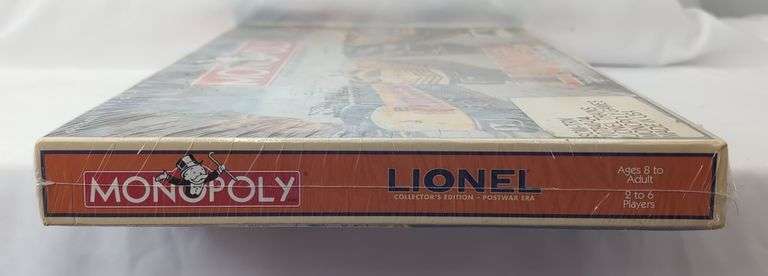 Lionel Trains Monopoly Collector's edition Postwar era board game Mint sealed