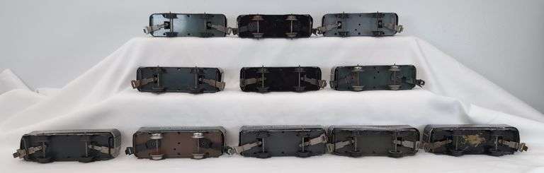 Lot of eleven (11) Marx O Gauge 551 New York Central steam locomotive tenders
