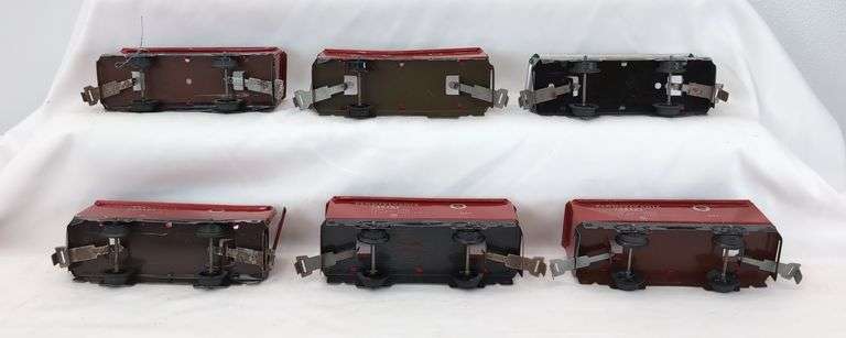 Lot of 15 Marx O Gauge high side gondolas 28500 Lehigh Valley 738701 PRR
