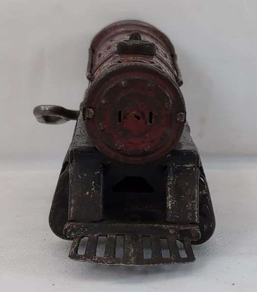 Mixed Lot of Early Tinplate Sheet Metal Toy Train Cars Ives, Marx Joy Line